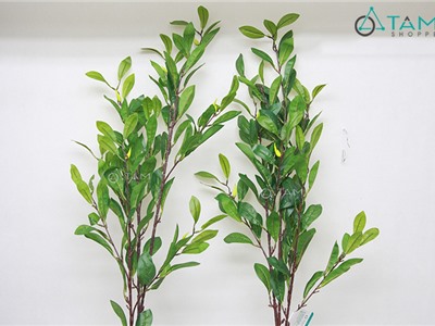 Cành lá rừng lá dài nhọn 120cm HOA-CHG-88
